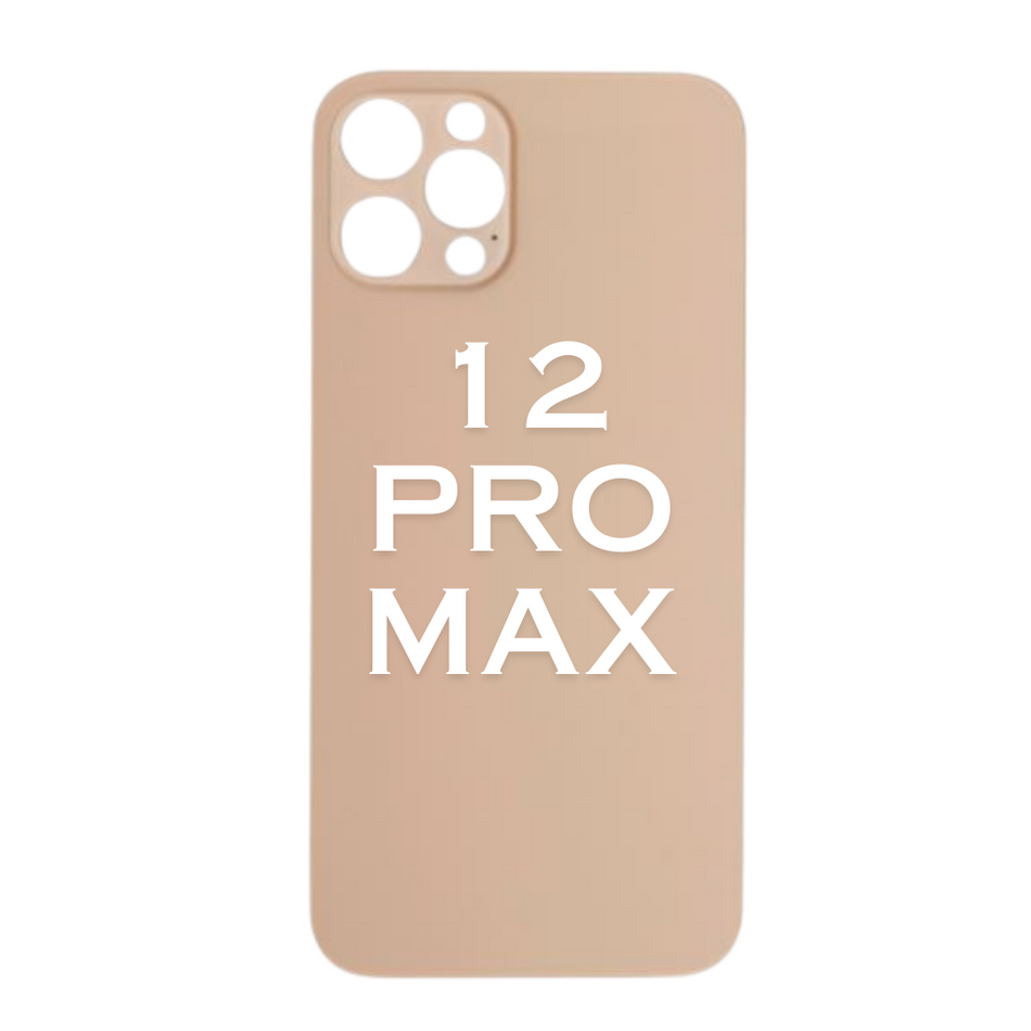 iPhone - 12 Pro Max - Back Glass - With Adhesive GOLD