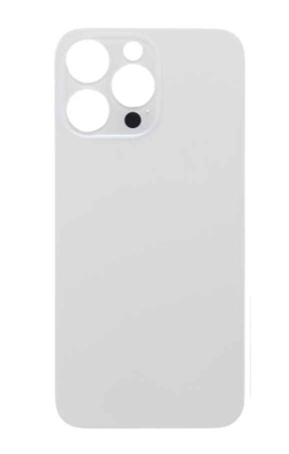 iPhone 14 Pro Back Glass Replacement Part With Preinstalled 3M Adhesive  -White