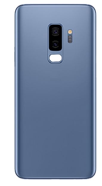 Samsung - Galaxy - S9 Plus - Back Glass With Lens - Coral Blue