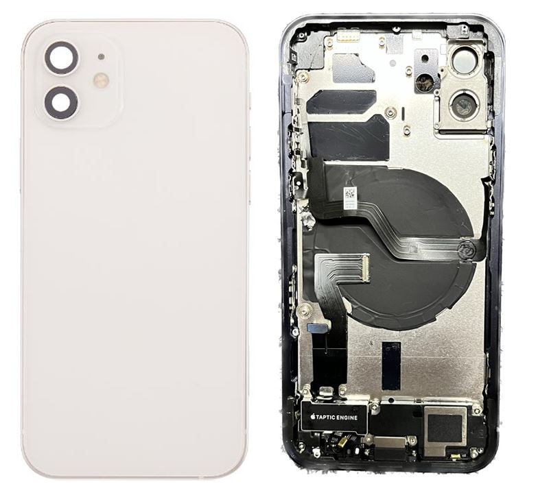 iPhone 12 Housing with Half Parts White