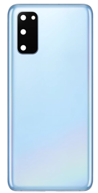 Samsung Galaxy S20 Back Glass Cover With Camera Lens And Adhesive-Blue