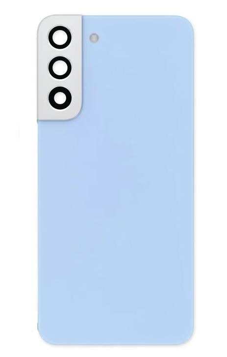 Samsung Galaxy S22 Back Glass Cover With Camera Lens And Adhesive-Blue