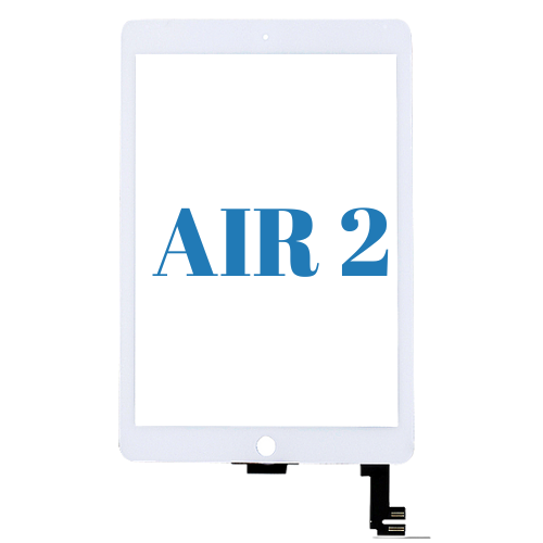 iPad Air 2 Touch Screen Glass Digitizer - white