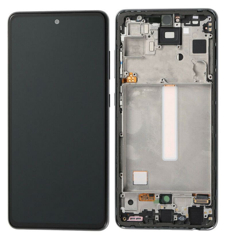 Samsung-Galaxy-A52S LCD Screen Digitizer With Frame -OLED Black