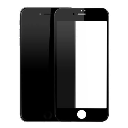 Tempered Glass - iPhone 7P/8P - Edge to Edge (Black)