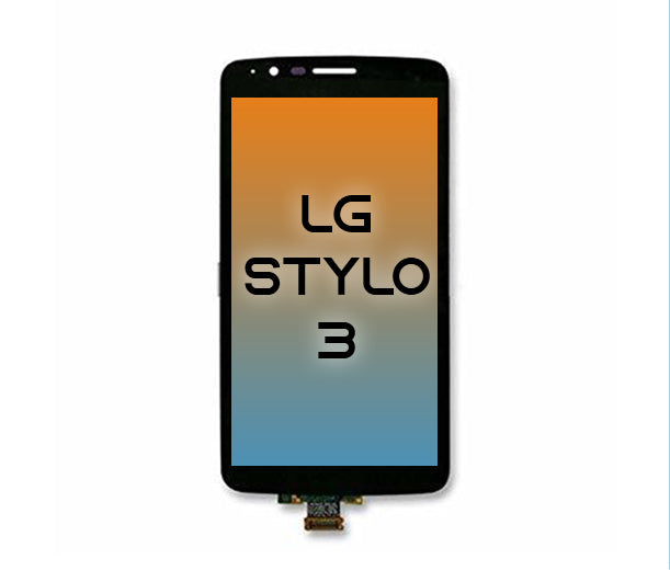 Stylo 3 LCD Display Assembly- Black (LS777)