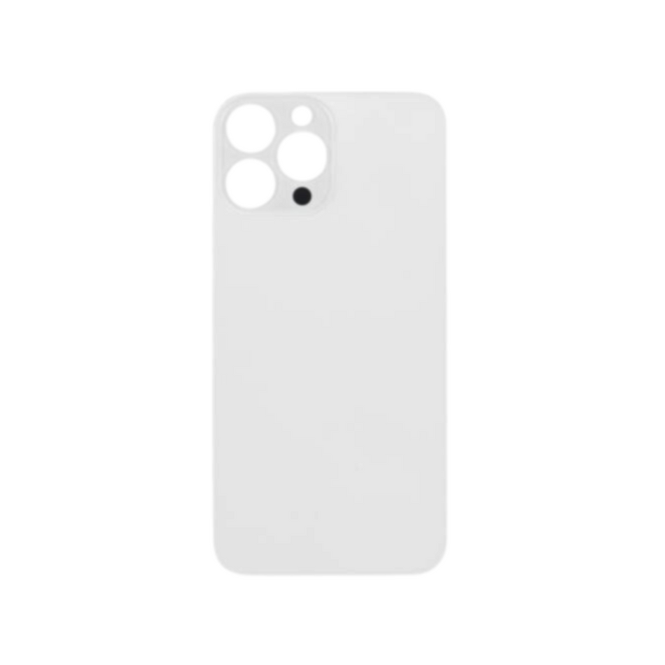 iPhone 13 Pro Max Back Glass Replacement Part With Preinstalled Adhesive - White