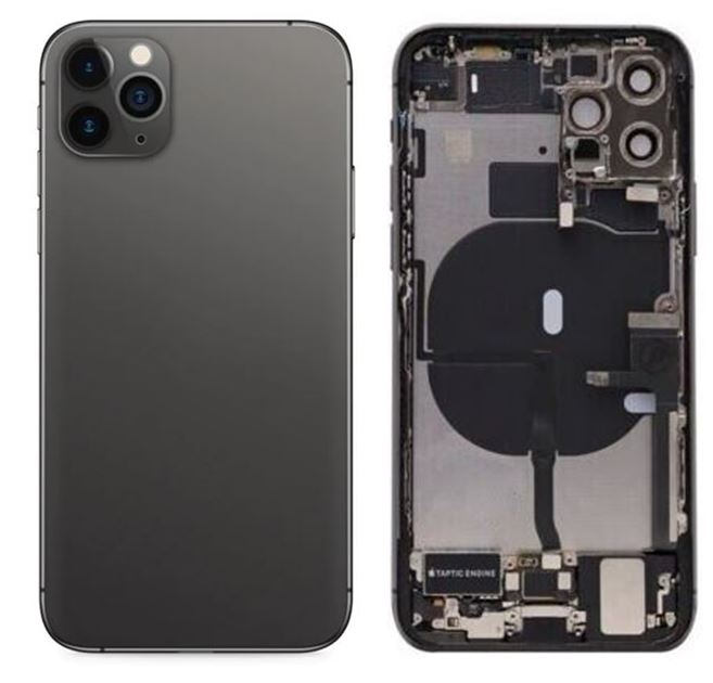 iPhone 11 Pro  Housing With Full Small Parts (included charging port oem) Black