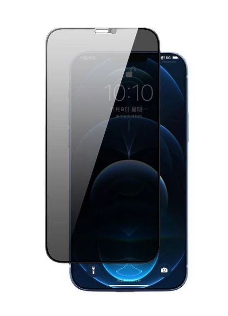 Tempered Glass Privacy Compatible for iPhone  12 Pro Max (10 Pack)