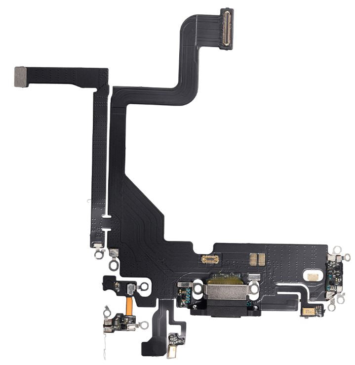 Charging Port with Flex cable Compatible for iPhone 13 Pro -BLACK-AFT