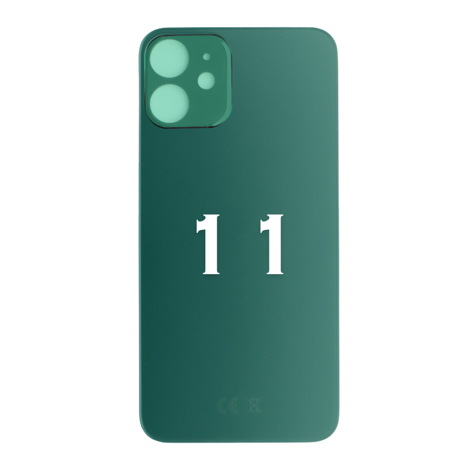 iPhone 11 - Back Glass - With Adhesive - Green