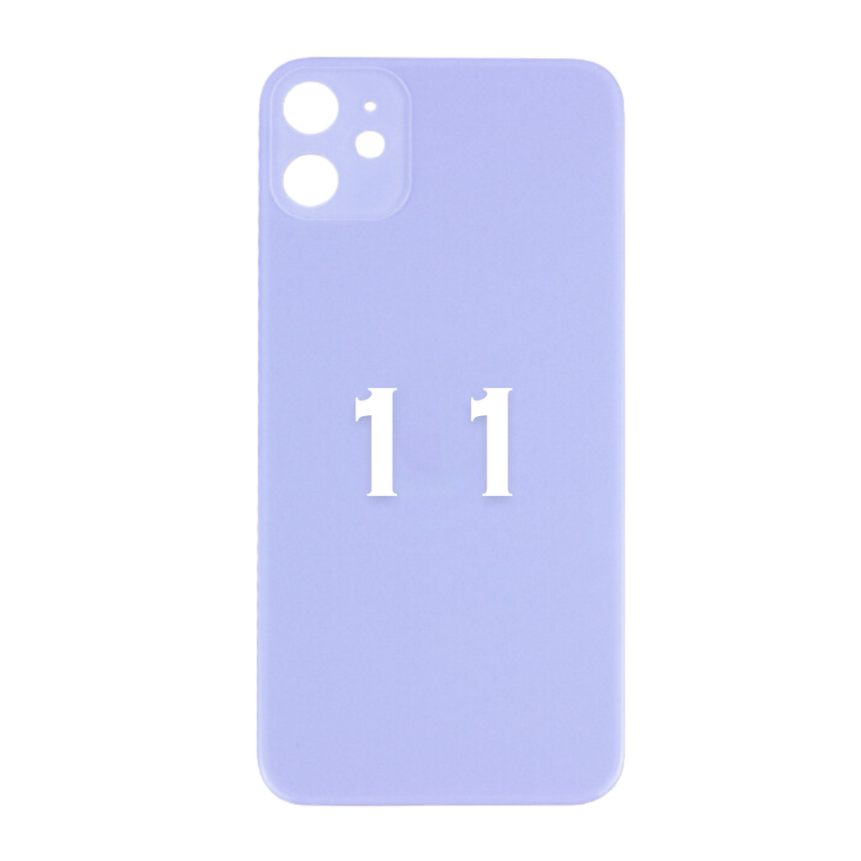 iPhone 11 - Back Glass - With Adhesive - Purple