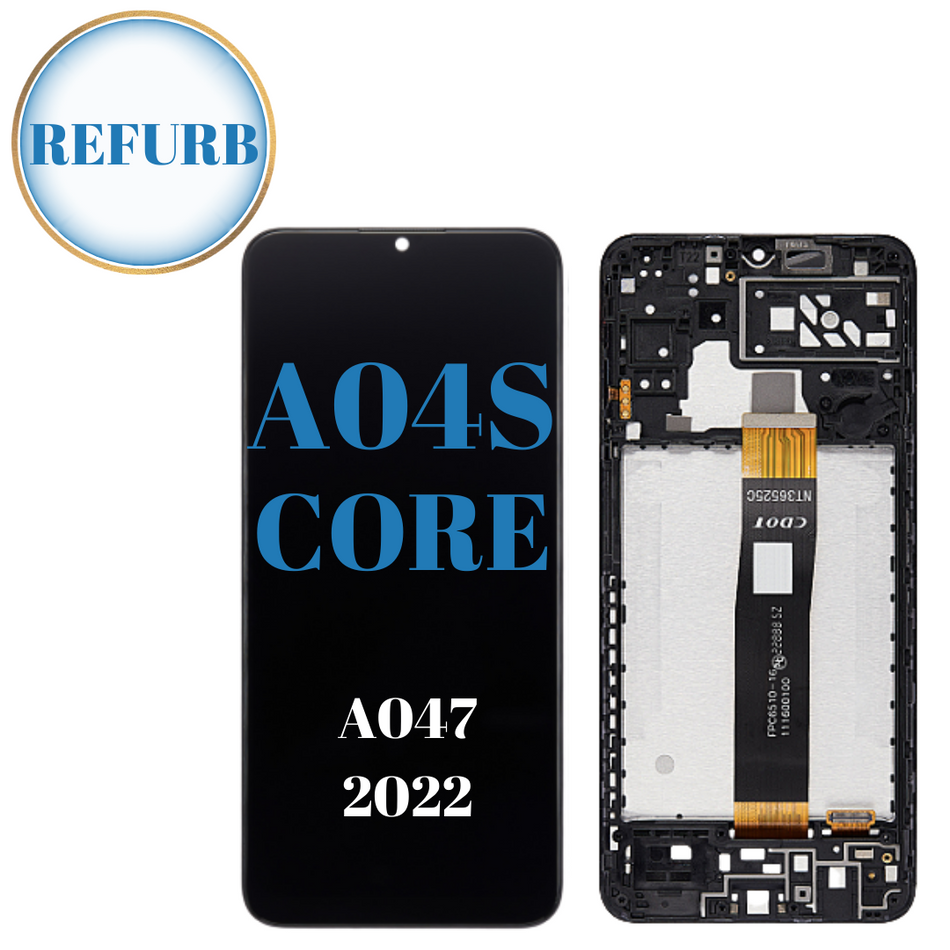 Samsung Galaxy A04S (A047/2022)  LCD Screen Digitizer With Frame -OEM