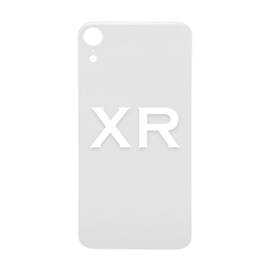iPhone XR - Back Glass - With Adhesive - White