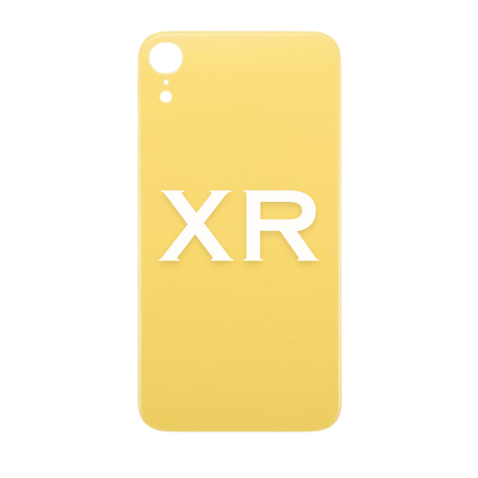 iPhone XR - Back Glass - With Adhesive - Yellow