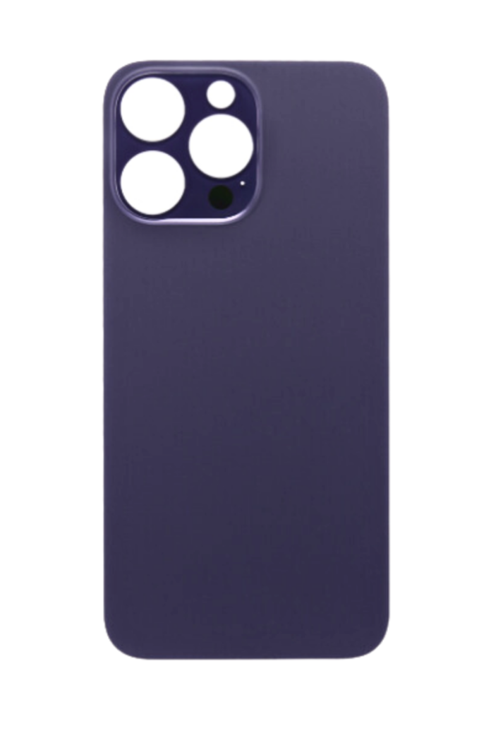 iPhone 14 Pro Max Back Glass Replacement Part With Preinstalled 3M Adhesive  -Purple