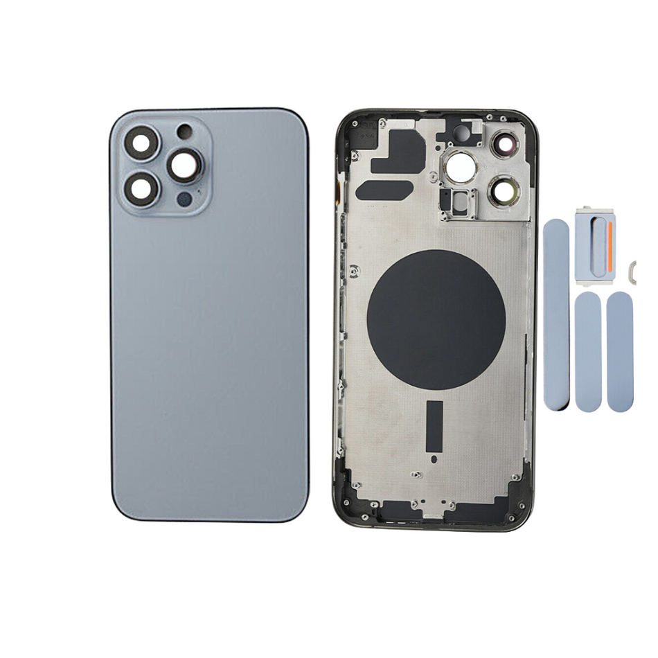 iPhone 13 Pro Max Housing With Small Parts- Blue