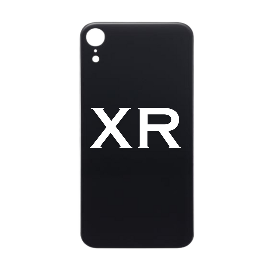 iPhone XR - Back Glass - With Adhesive - Black