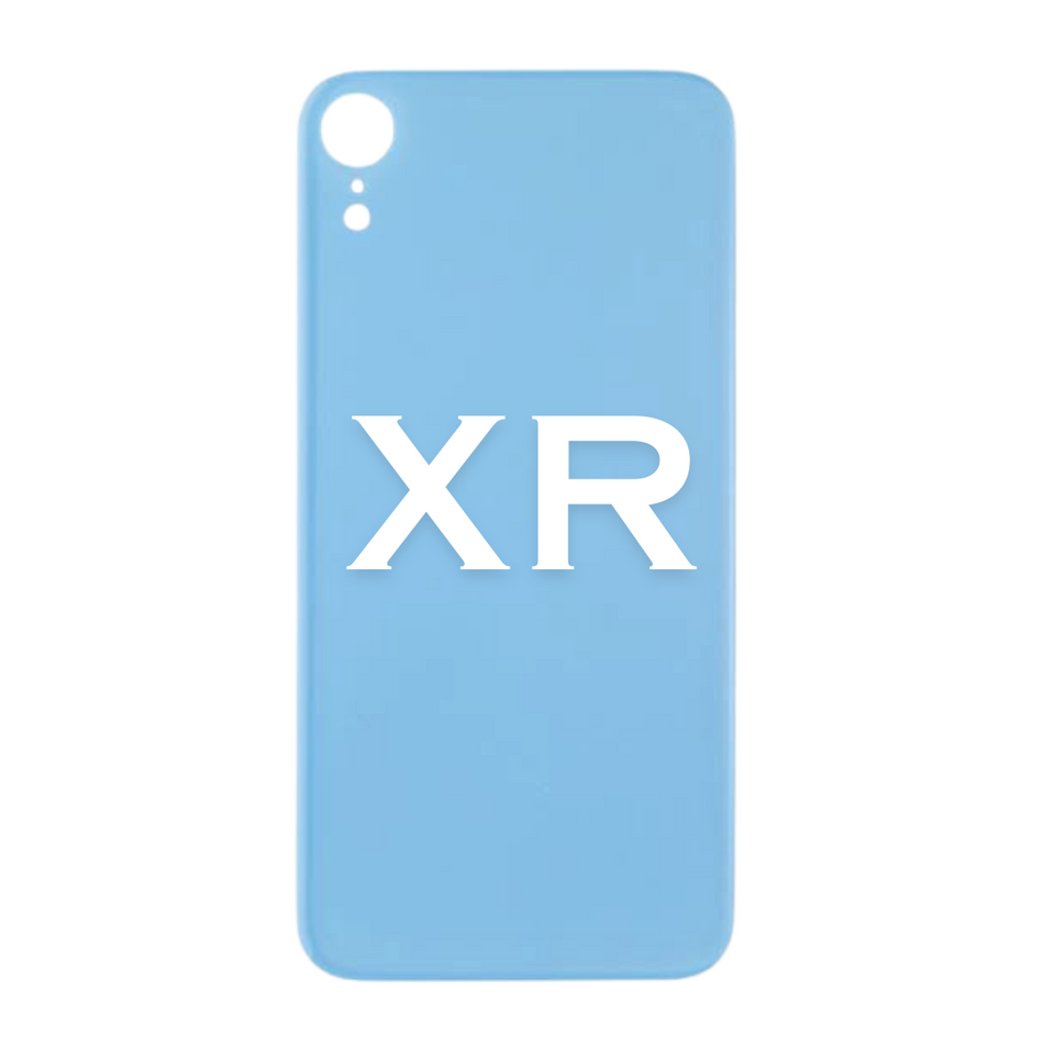 iPhone XR - Back Glass - With Adhesive - Blue