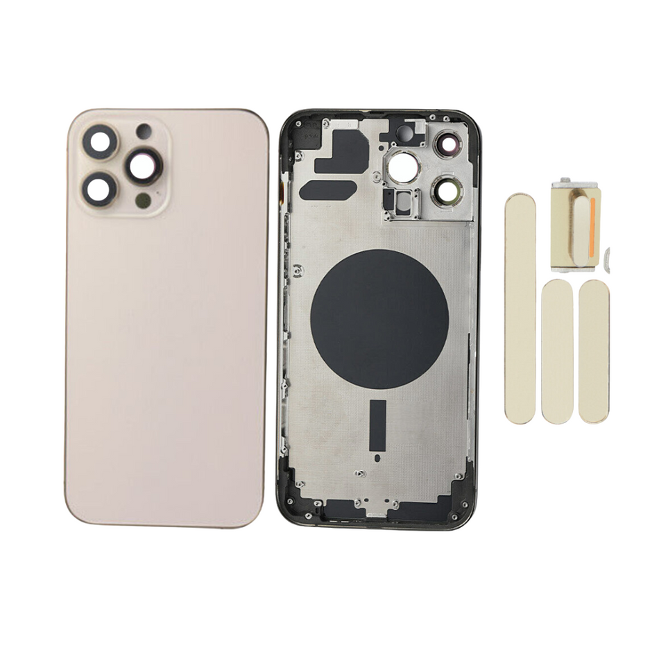 iPhone 13 Pro Max Housing With Small Parts- Gold