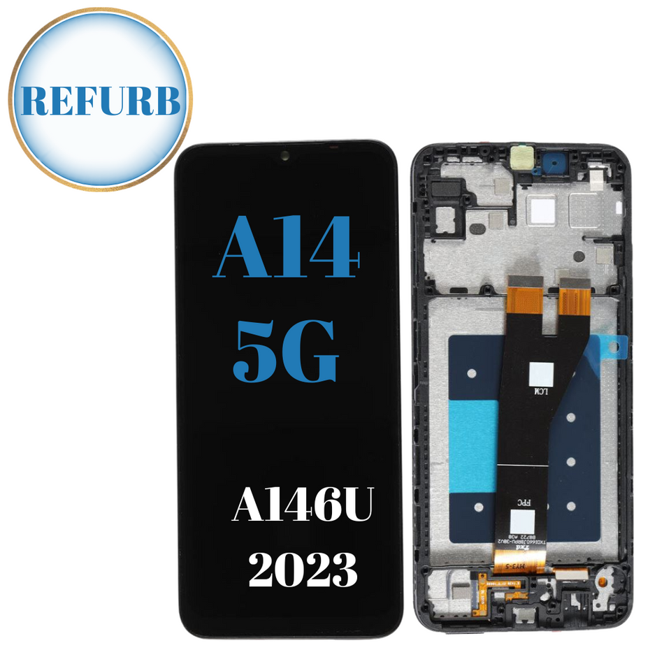 Samsung Galaxy A14 (A145P/2023)  LCD Screen Digitizer With Frame -OEM