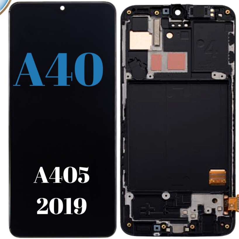Samsung Galaxy A40 (a407/2019) LCD Display Assembly - With Frame INCELL