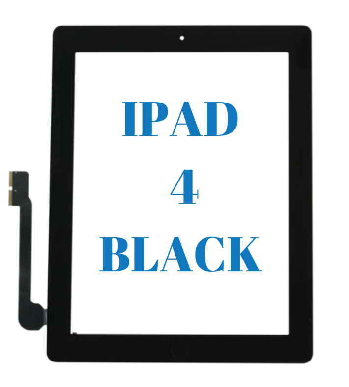 iPad 4 Glass Digitizer - Black