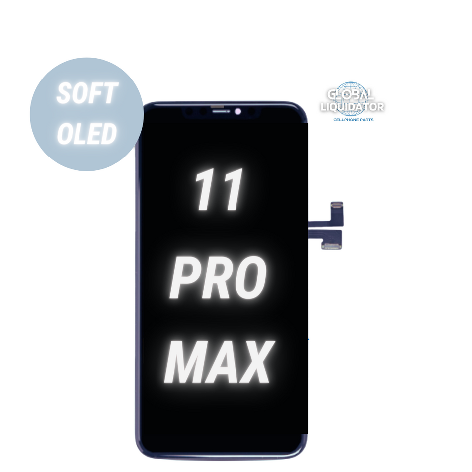 iPhone 11 Pro Max  LCD Display Assembly- SOFT OLED