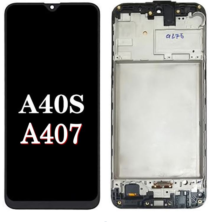 Samsung Galaxy A40S (a407/2019) LCD Display Assembly - With Frame INCELL