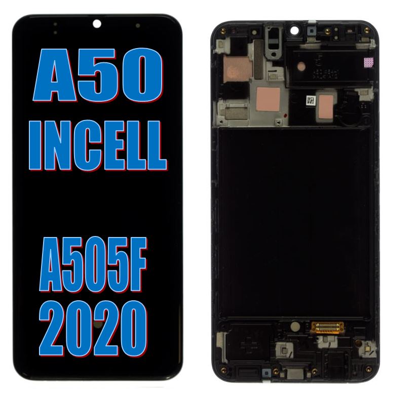 Samsung  Galaxy A50  LCD Display Assembly INCELL - With Frame International Version