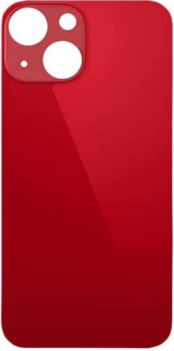 iPhone 13  Back Glass Replacement Part With Preinstalled 3M Adhesive  -Red
