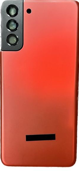 Samsung - Galaxy - S21 PLUS - OEM Back Door Glass  with Camera Lens  installed -Red