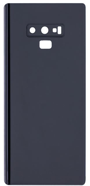 Note 9 Back Glass With Lens  - Black