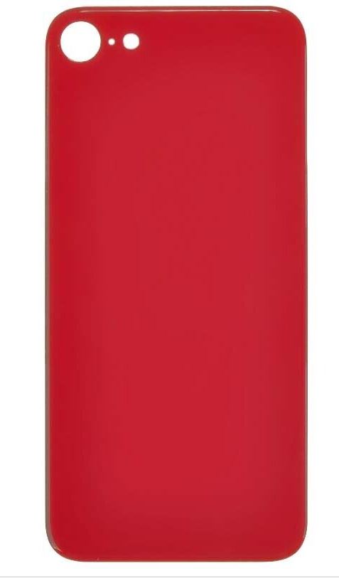 iPhone 8 - Back Glass - With Adhesive - Red With L