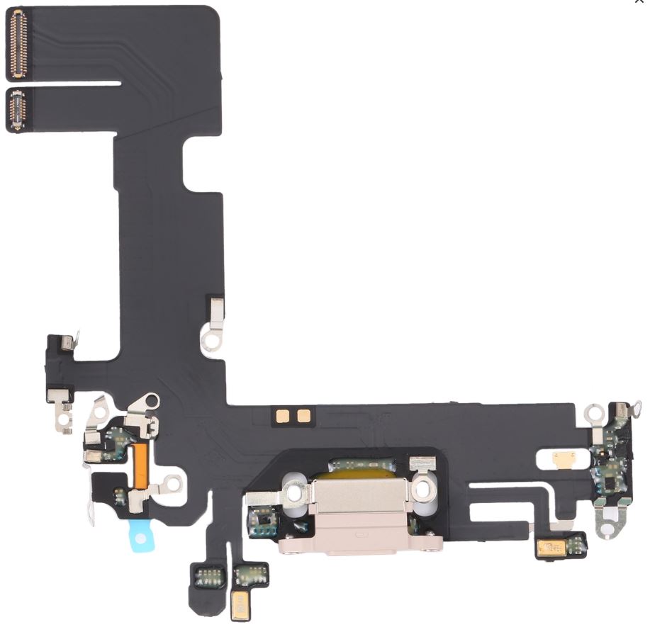 CHARGING PORT FLEX CABLE COMPATIBLE FOR IPHONE 13  (OEM) PINK