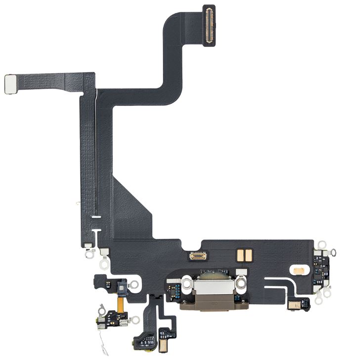Charging Port with Flex cable Compatible for iPhone 13 Pro -GOLD -AFT