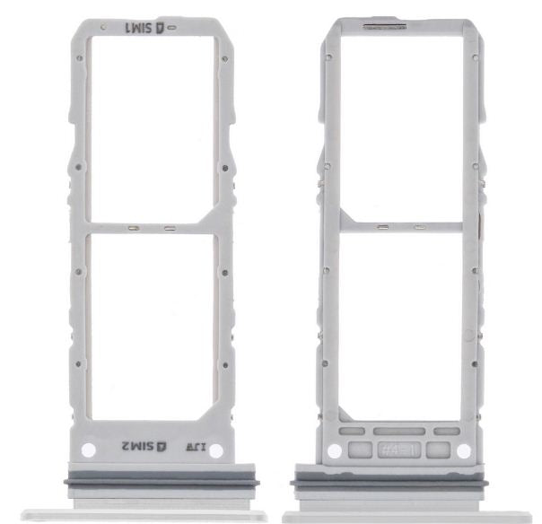 Dual Sim Card Tray For Samsung Note 10/5G Silver