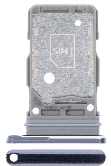 Dual Sim Card Tray Compatible for Samsung S21 Plus - Dark Blue