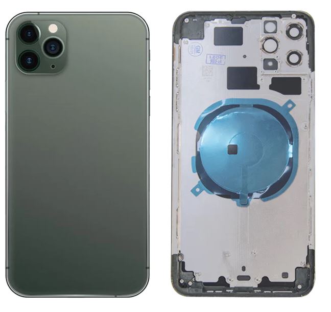 iPhone 11 Pro Only Housing (included hard buttons and sim tray) - Green