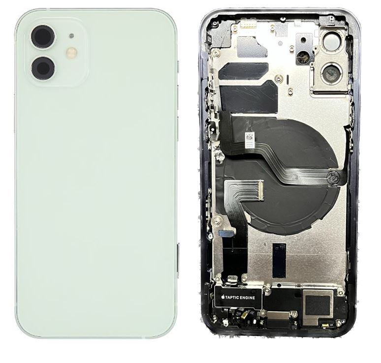 iPhone 12 Housing with Half Parts Green