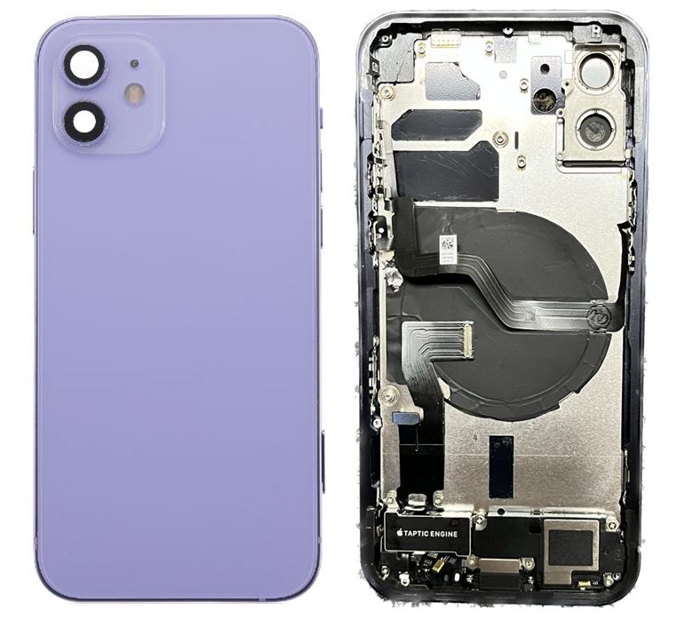 iPhone 12 Housing with Half Parts Purple