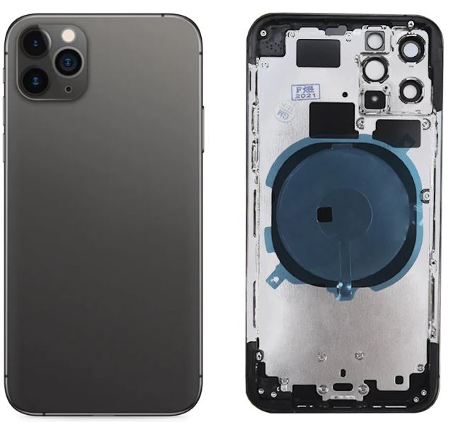 iPhone 11 Pro Only Housing (included hard buttons and sim tray) - Black