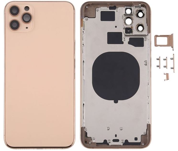 iPhone 11 Pro only Housing With Small Part- Gold