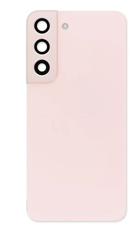 Samsung Galaxy S22 Back Glass Cover With Camera Lens And Adhesive-Pink