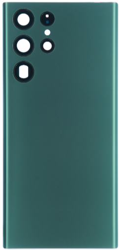 Samsung Galaxy S22 Ultra Back Glass Cover With Camera Lens And Adhesive-Green
