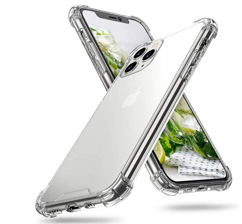 Clear Case TPU Silicone Transparent Thin Slim Protective Phone Cover Compatible for iPhone 11 Pro Max