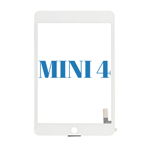 iPad  Mini 4 Glass Screen Digitizer White