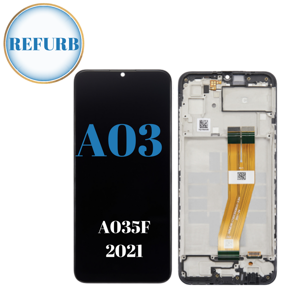 A03 (A035F/2021) LCD Replacement With Frame-refurbished