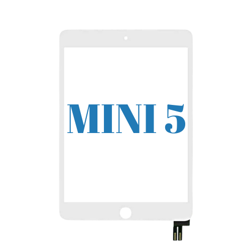 iPad Mini 5 Screen Glass Digitizer - White