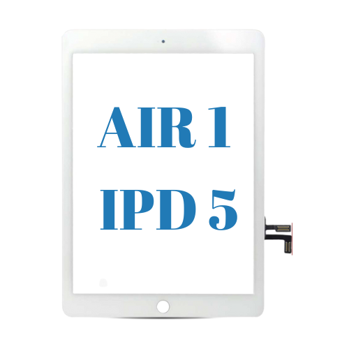 iPad Air/iPad 5th Gen Screen Glass Digitizer - White (2015)